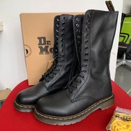 全新🌸Dr.Martens 1460馬丁靴 14孔頭層荔枝紋皮側拉鍊 多尺碼 香港現貨/直送