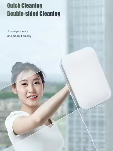 Magnetic Window Cleaner 3-45mm Double Side Window Wiper Glass Cleaner Brush for Washing Windows Outs