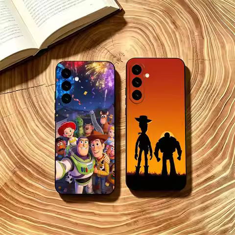 Galaxy Case Samsung Phone Cartoon T-Toys Storys Phone Case Soft black For Samsung Galaxy A73,A72,A71