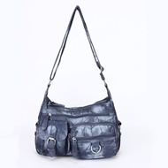 Angel Kiss Messenger Bag - Multi-Pocket, Stylish Shoulder Bag for Commuting & Travel