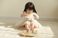 幼兒音樂啟蒙組-花園樂隊【鈴鼓+鐵琴+沙鈴 3歲兒童玩具樂器組】