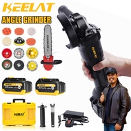 KEELAT KAG001 20V Grinder Cordless Chainsaw Rechargeable Grender Batteri Polish Grander Machine Powe