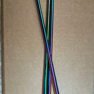 [Golf Shaft] Golf Club Steel Shaft Colorful Color-changing Iron Shaft Body 38.5 Inch Long Single Sha