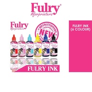 FULRY Inks (CMYK, LC, LM) 6 Color of Ink Set