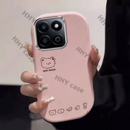For Honor 200 Smart Case Honor X7C 5G Case Cute Bear Minimalist High-value Personalized Cartoon Phon