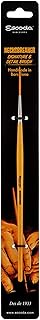Escoda Necksbreaker Series Signature &amp; Detail Artist Paint Brush, Short Handle, Synthetic Gold Toray, Size 1