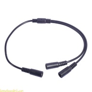 Love DC5 5x2 1mm Power Splitter Double Female Ports For LED And Security Camera Setup 40cm  Capacity