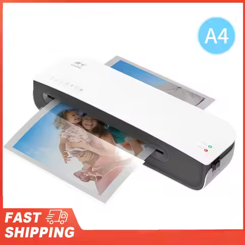 A4 Size Hot and Cold Lamination 2 Roller System 9 inches Max Width OSMILE SL289 Desktop Laminator Ma