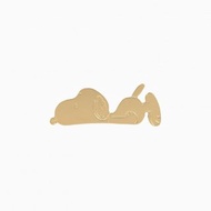 躺著的史努比別針 - Titlee x Peanuts