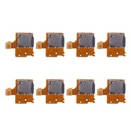 8X Micro-SD TF Card Slot Socket Board Replacement for Nintendo Switch Game Console Card Reader Slot Socket