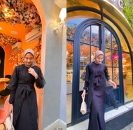 termurah gamis busui brukat tile premium tiara gamis cardigan terbaru kekinian baju remaja gamis pes