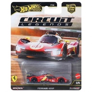 MERAH Hotwheels hot premium car culture CIRCUIT LEGENDS FERRARI 499 P - red