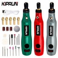 KIPRUN Mini Cordless Drill Power Tools Electric 3.6V Drill Grinder Grinding Accessories Set Wireless