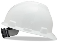 MSA V-Gard Slotted Cap Safety Helmet I Head Protection