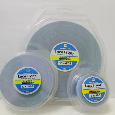 All with box 0.8/1.0/1.27/2cm Width 3/12 /36yards Blue Ultra Hold Tape Double side tape lace front t