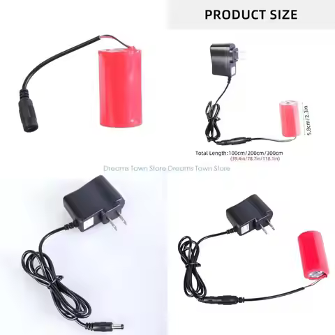 HX6A A LR20 Battery Eliminators 100-240V Power Cable Replace 1Pc 1.5V D for Clock