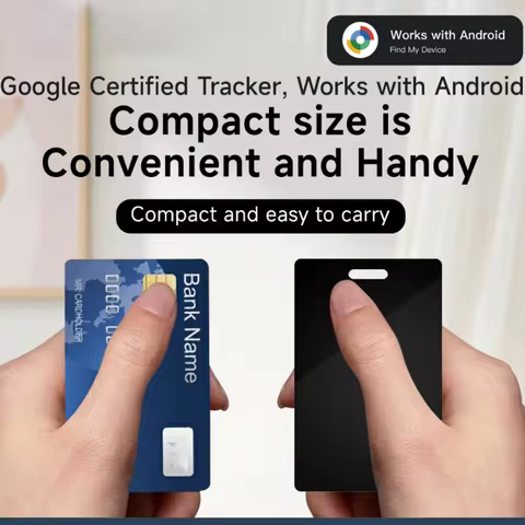 Wallet Anti-loss Card Location Tracking GPS Smart Tag with iPhone Find My Bluetooth Device Ultra-thi
