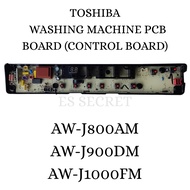 TOSHIBA AW-J800AM / AW-J900DM / AW-J1000FM WASHING MACHINE PCB BOARD (CONTROL BOARD)