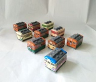Choro Q 2005 Yujin Takara Tomy Arts Plarail Railway JR East Japan Line Series Pull Back Train Happy 
