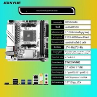 Jginyue AMD AM4 B550 motherboard Mini ITX รองรับโปรเซสเซอร์ Ryzen R5 4000/5000ซีรีส์ DDR4แรม PCI-E 4