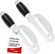 TERA PUMP - 2pk Manual Siphon Pumps - Powerful Transfer at 3 GPM, Heavy Duty Durable Hose, Portable