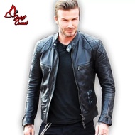 David Beckham Leather Jacket & Beckham Jacket