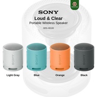 Sony Portable wireless speaker bluetooth SRS-XB100 Small speaker XB100