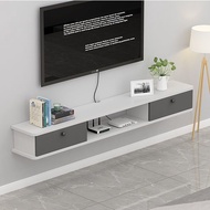TV Console Cabinet With Storage Media &amp; TV Storage Simple Modern Wall Hanging Small Apartment Living Room Home Hanging Wall Cupboard Bedroom Wall Set-Top Storage Rack TV Console Cabinet Sale