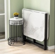 【包送貨】摺疊餐桌 桌椅組合 移動摺 疊桌伸縮餐枱收納餐桌飯桌飯檯摺枱 折疊 桌摺椅組合餐廳傢俬餐檯飯枱木枱飯桌飯 枱餐邊櫃 可伸縮摺疊飯桌餐檯 dinning table