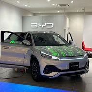Mobil Listrik Atto 3 Superior Abu EV Vehicle Grey SUV BYD Electric