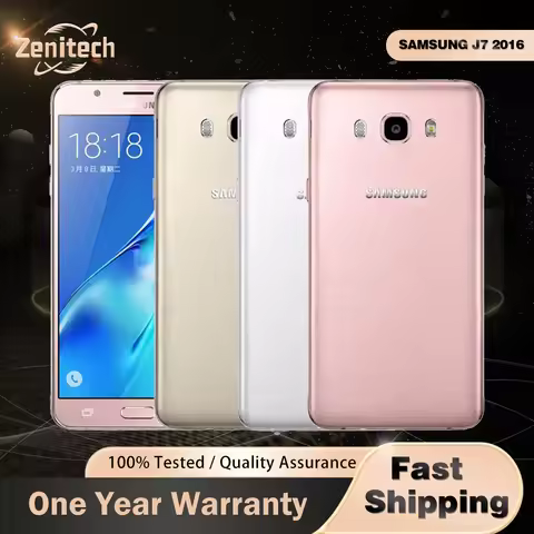 Original Samsung Galaxy J7 (2016) 4G mobile phone 5.5'' J710F 2GB+16GB Dual SIM Card Quad-Core Andro