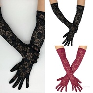 Crazy 2pack Stage Performances Mittens Wedding Bridesmaids Mittens Laces Thin Gloves