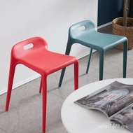 Stool Backrest Chair Adult High Plastic Fashion Stool Thickened Horse Plastic Living Room Sand Horse