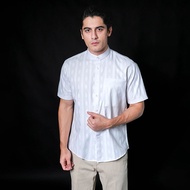 Casella Baju Koko Pria Lengan Pendek | Koko Couple Ayah-Anak Nizar Edition