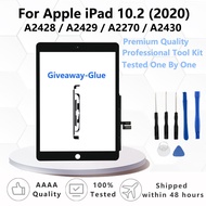 New Touch Screen For Apple iPad 10.2 (2020) A2428 / A2429 / A2270 / A2430 LCD Outer Digitizer Sensor