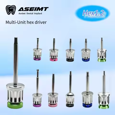 Dental Hand Driver Implant Torque Wrench 10-70 Ncm Hex Screwdriver Abutment Ratchet for Osstem DIO M