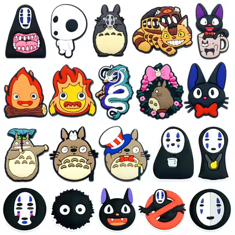 Cute Anime Shoes Charming Shoes Sandals Decoration PVC Cartoon Shoes Accessories Charming Friend Gif