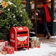 [utruiut0k] Christmas Express Mail Box Mini Mailbox for Wedding Party Home Xmas Party