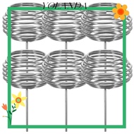 YOLAN 10pcs Bonsai Baskets, Stainless Steel With Spikes Gardening Fertilization Baskets, Portable Sm