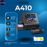 70mai A410 dash cam records 2 front and rear channels, Has GPS, sharp 2 front channels