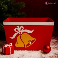 Christmas Parcel Basket | Christmas Bell Parcel Box