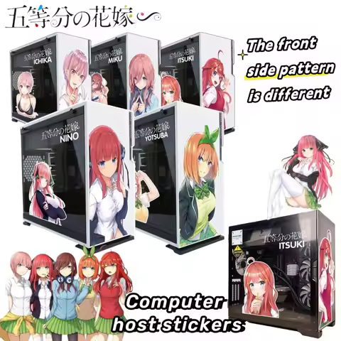 The Quintessential Quintuplets Nakano Miku Nakano Itsuki anime peripherals computer console makeover