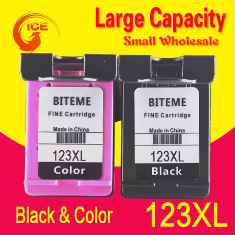 For HP Deskjet 3639 Cartridge AiO Russian Printer Картридж 123xl Black Color