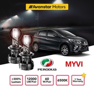 [PERODUA] Myvi 1 Year Warranty Car LED Headlight Bulb H4 H8/H11 9005 Hi/Lo Beam Headlamp Lampu Depan