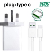 🔥【ORIGINAL】🔥100% OPPO Original Flash Charger & VOOC Micro USB Cable (SuperVOOC Charger Set)