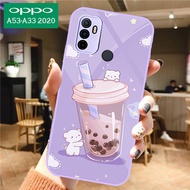 Softcase Lilac Tosca Purple For OPPO A53 A33 A16 A54 A15 RENO 5 RENO 6 4G RENO 5F A95 A74 [PSL72-OPPO A53] Casing Karakter Oppo A53 Case Lilac Oppo A53 Softcase Aesthetic Kesing HP Oppo A53  Silikon Miror For Oppo A53 Cesing Mewah Oppo A53