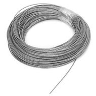 (1 Meter) Galvanised Steel Wire Rope 1.5mm, 2mm, 3mm, 4mm, 5mm, 6mm