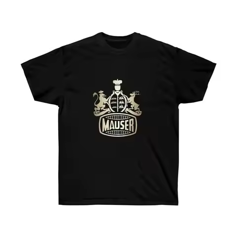 Mauser Firearms T Shirt German Guns K98 Ww1 Ww2 Logo Men'S Gun Germany