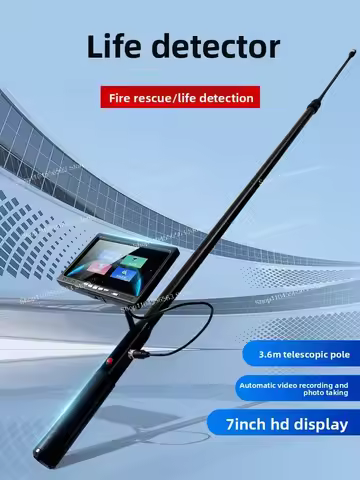 Multi-Purpose Search & Rescue Detector – HD Camera with Video & Infrared for Fire/Earthquake Rescue,