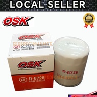 OSK OIL FILTER 0-6726 PENAPIS MINYAK LORI ISUZU HICOM 2.8 FORD MAZDA T4000 8-94217272-0 0 6726 EF PE